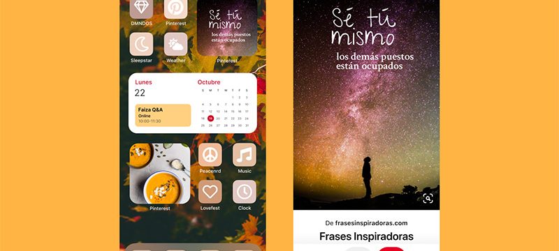 Pinterest widget iOS