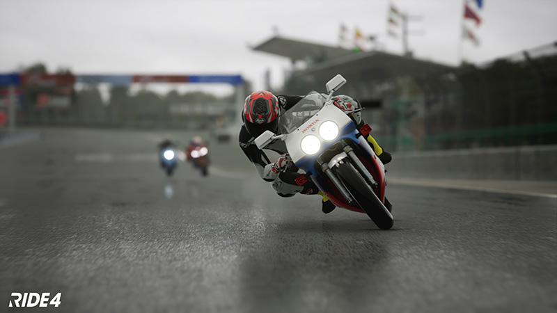 RIDE 4 lanzamiento agua