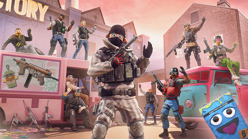 Rainbow Six Siege Sugar Fright operadores
