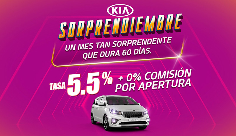Sorprendiembre KIA Octubre 2020