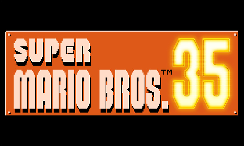 Super Mario Bros 35 logo
