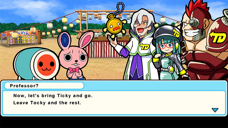Taiko No Tatsujin Rhythmic Adventure Pack personajes