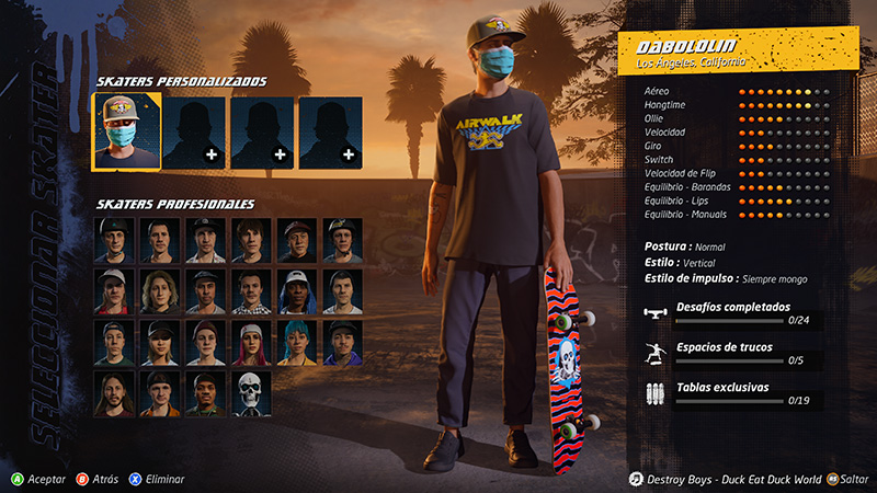 Tony Hawk’s Pro Skater 1 and 2 personalizacoin