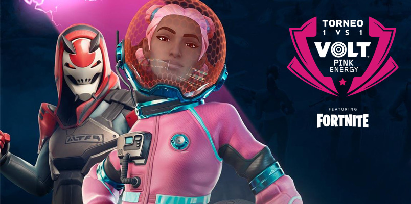 Torneo 1vs1 VOLT PINK Energy de Fortnite