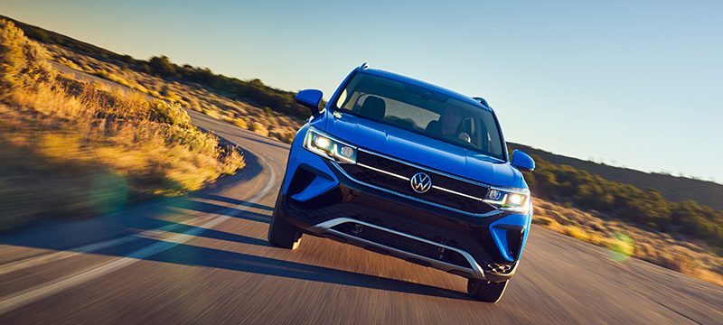 Volkswagen Taos 2021 Mexico frente carretera