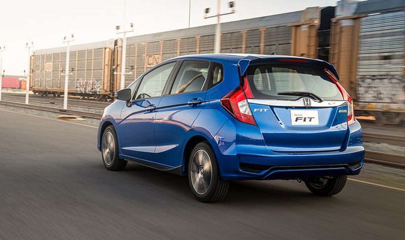 Honda Fit Final Edition trasera