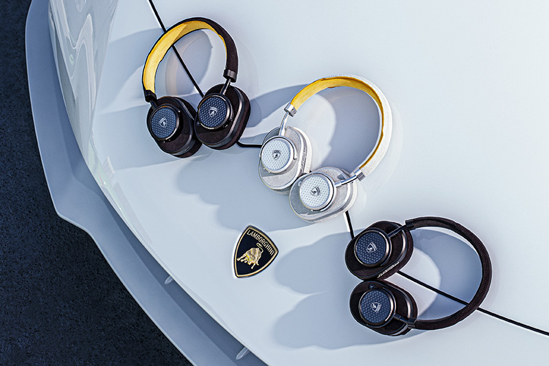 Estos son los nuevos audífonos de Lamborghini y Master & Dynamic