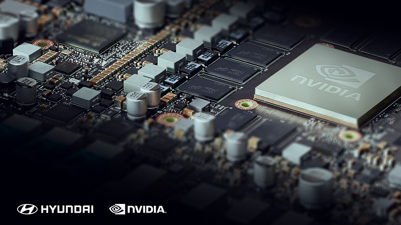 NVIDIA DRIVE Hyundai procesador AI