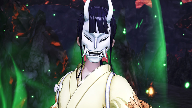 Okiku One Piece Pirate Warriors 4 mascara