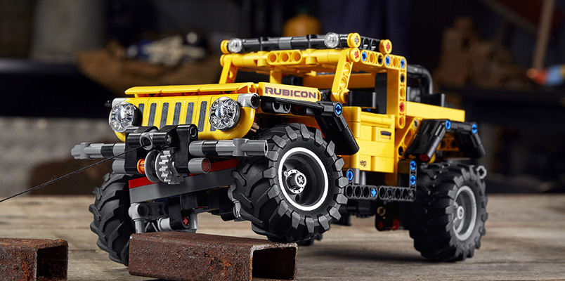 LEGO se une a Jeep para sacar el LEGO Technic Jeep Wrangler