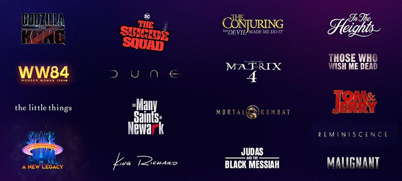 WarnerMedia HBO MAX estenos 2021