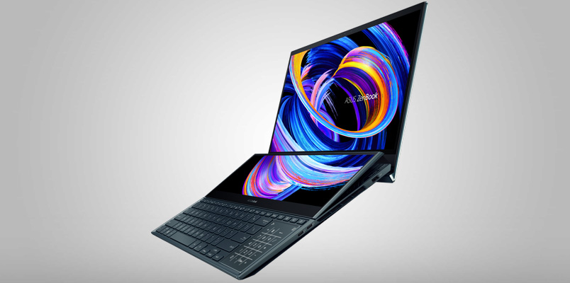 ASUS presenta la nueva ZenBook Pro Duo 15 OLED UX582