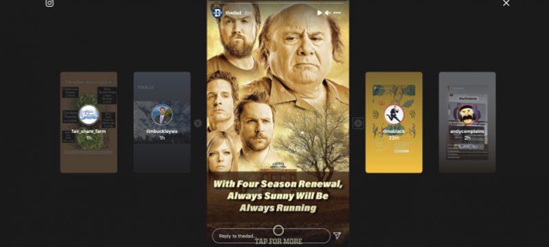 Instagram Historias PC nueva interfaz