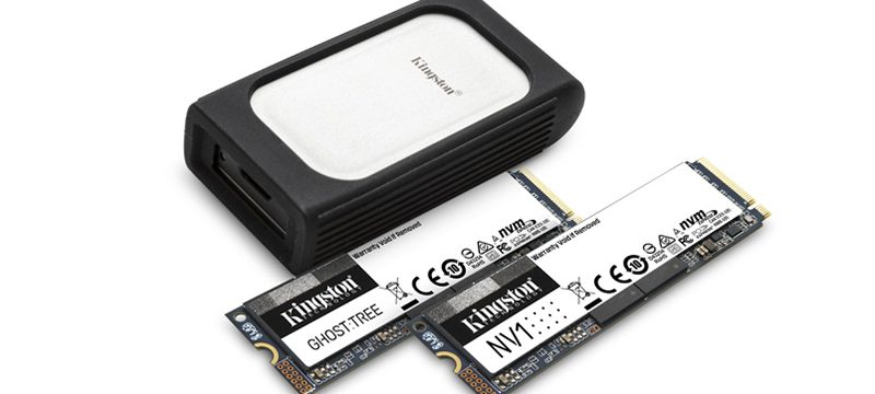 Kingston SSD NVMe CES 2021