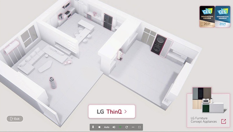 LG CES 2021 Home