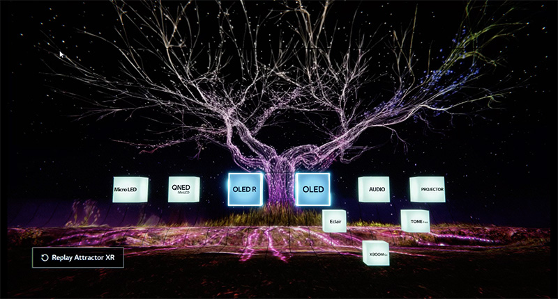 LG CES 2021 Televisores