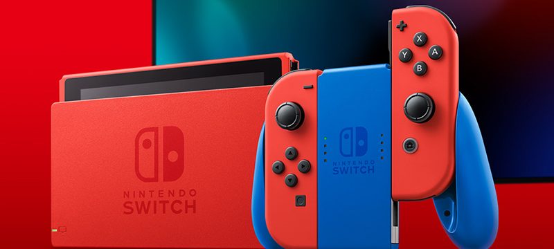 Nintendo Switch Mario Red & Blue Edition