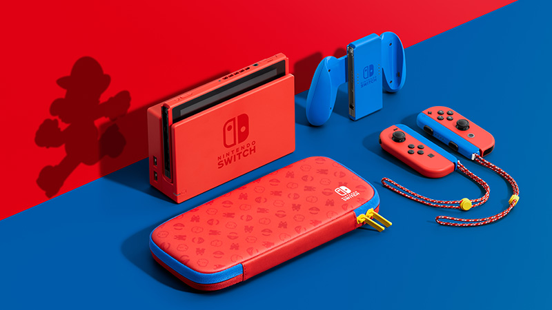 Nintendo Switch Mario Red & Blue Edition febrero 12