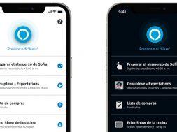 Alexa app modo oscuro