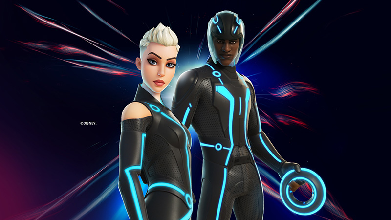 Tron llega a Fortnite con una colección llamada Fin de la transmisión