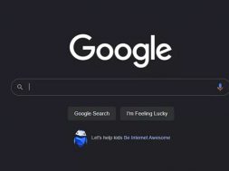 Google search dark mode
