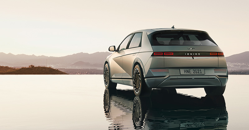 Hyundai IONIQ 5 presentacion trasera