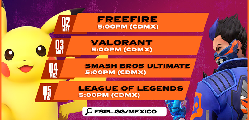 Quickplay Series calendario marzo 2021 1