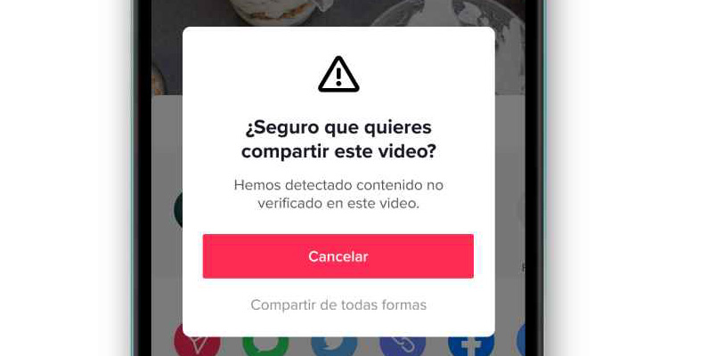 TikTok se mejora y va contra el contenido falso y engañoso