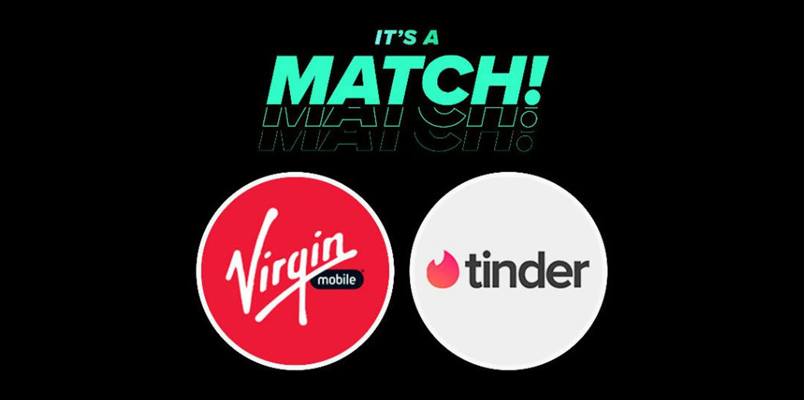Virgin Mobile México y Tinder se unen para tu perfect date