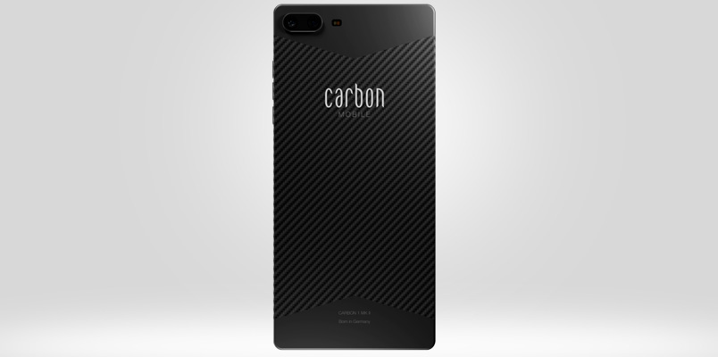 Carbon 1 MK II: primer smartphone fabricado con fibra de carbono