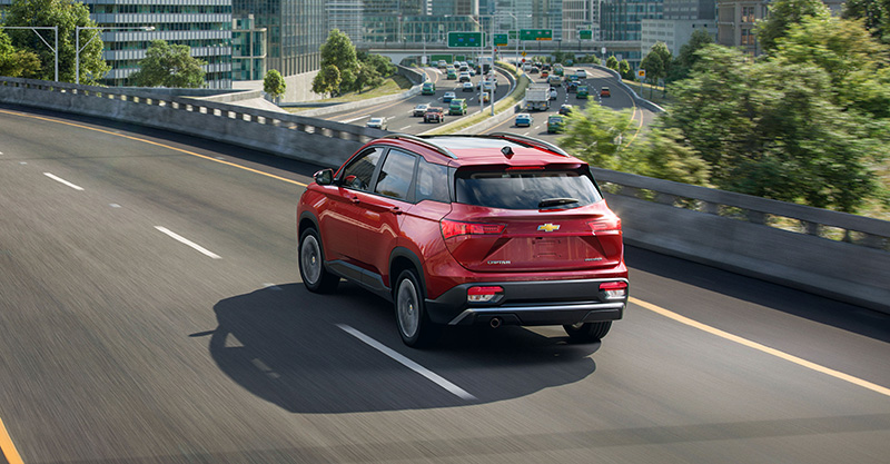 Chevrolet Captiva 2022 trasera