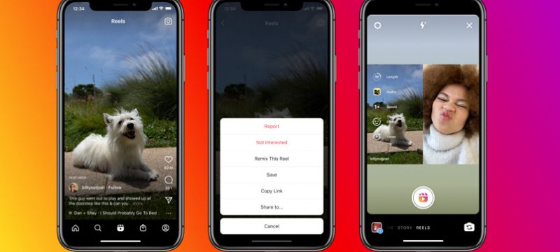 Instagram Remix en Reels