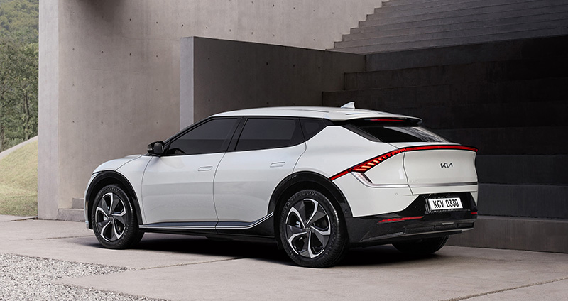 KIA EV6 lateral trasera