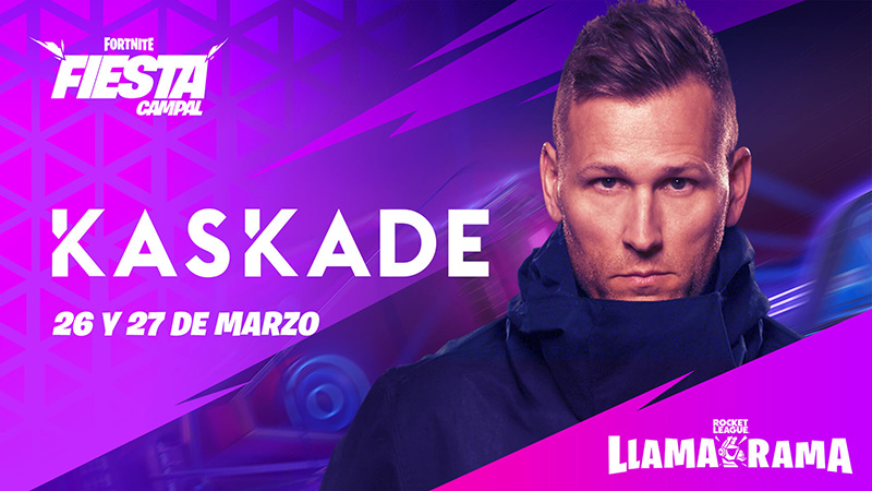 No te pierdas del concierto de Kaskade en Fiesta Campal de Fortnite