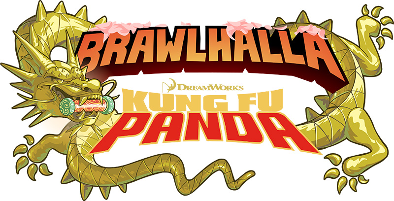 Kung Fu Panda x Brawlhalla logo