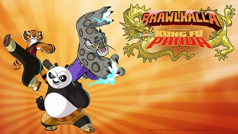 Ya puedes pelear con Po, Tigresa y Tai Lung en Brawlhalla