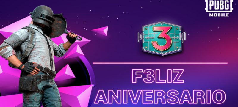 PUBG MOBILE 3 aniversario