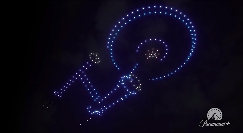 Paramount Plus CDMX drones Star Trek
