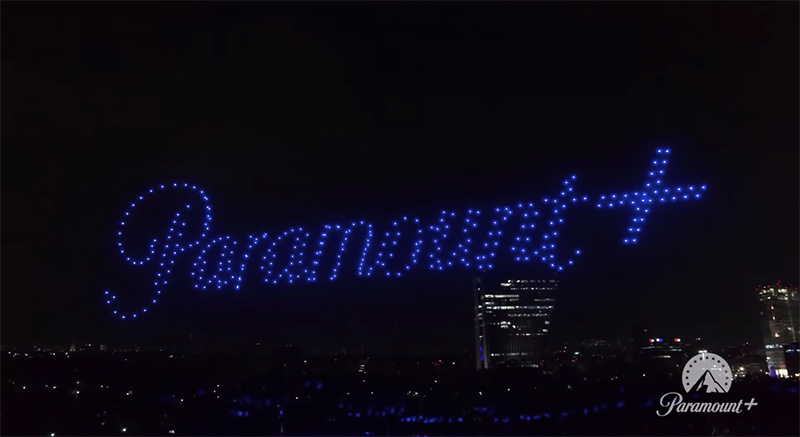 Paramount Plus CDMX drones