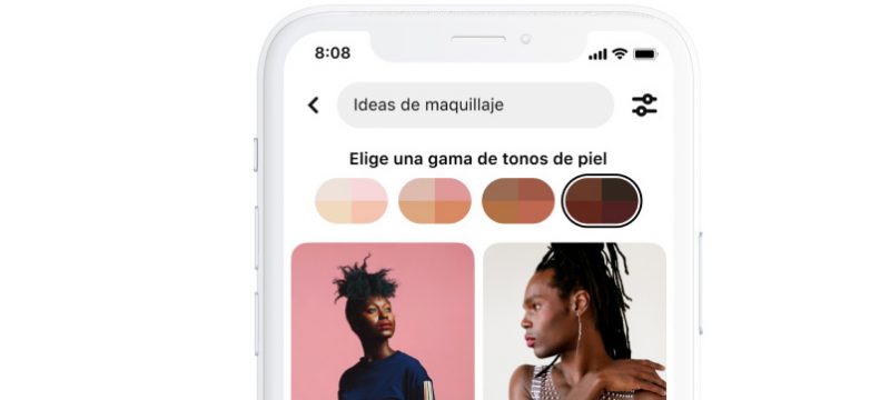 Pinterest gama de tonos de piel