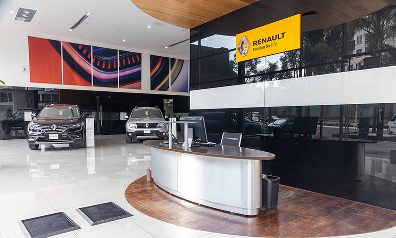 Renault Interlomas recepcion