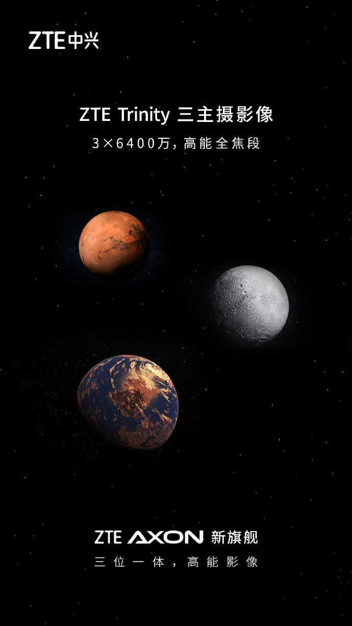 ZE Axon 30 Pro camaras ZTE Trinity
