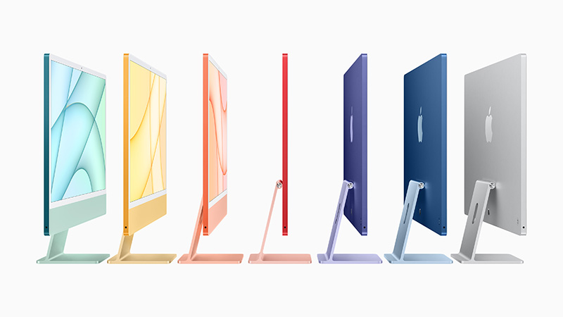 Estas son las nuevas iMac de colores con procesador Apple M1