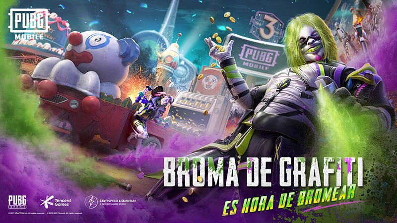 Broma de graffiti PUBG MOBILE