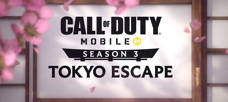 Call of Duty Mobile Tokyo Escape Temporada 3 logo
