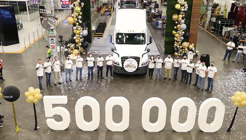 Daimler Trucks Mexico 500000 unidades