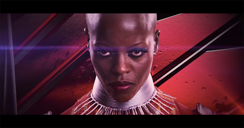 Dora Milaje Ayo Falcon y el Soldado del Invierno