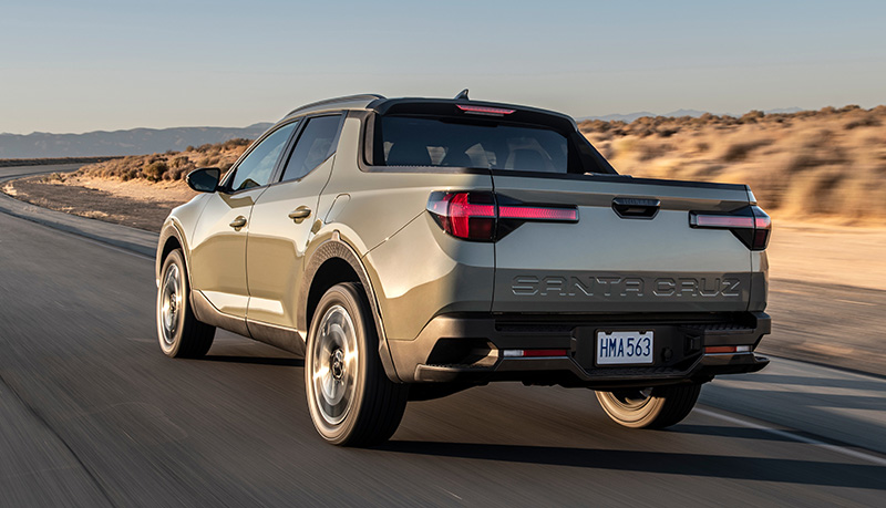 Hyundai Santa Cruz Sport Adventure Vehicle trasera