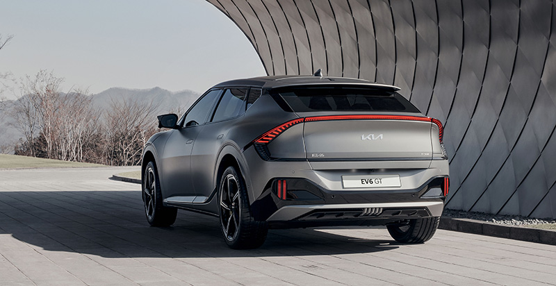 KIA EV6 2022 atras