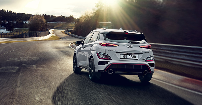 Nuevo KONA N carretera